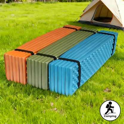 Camping Sleeping Mat Foldable Moisture-Resistant Insulated R-Value 2.6