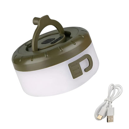Camping String Lights Retractable USB Rechargeable Waterproof