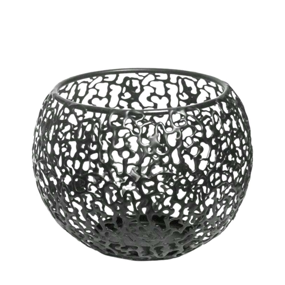 Candle Holder Geometric Iron Tealight Compatible