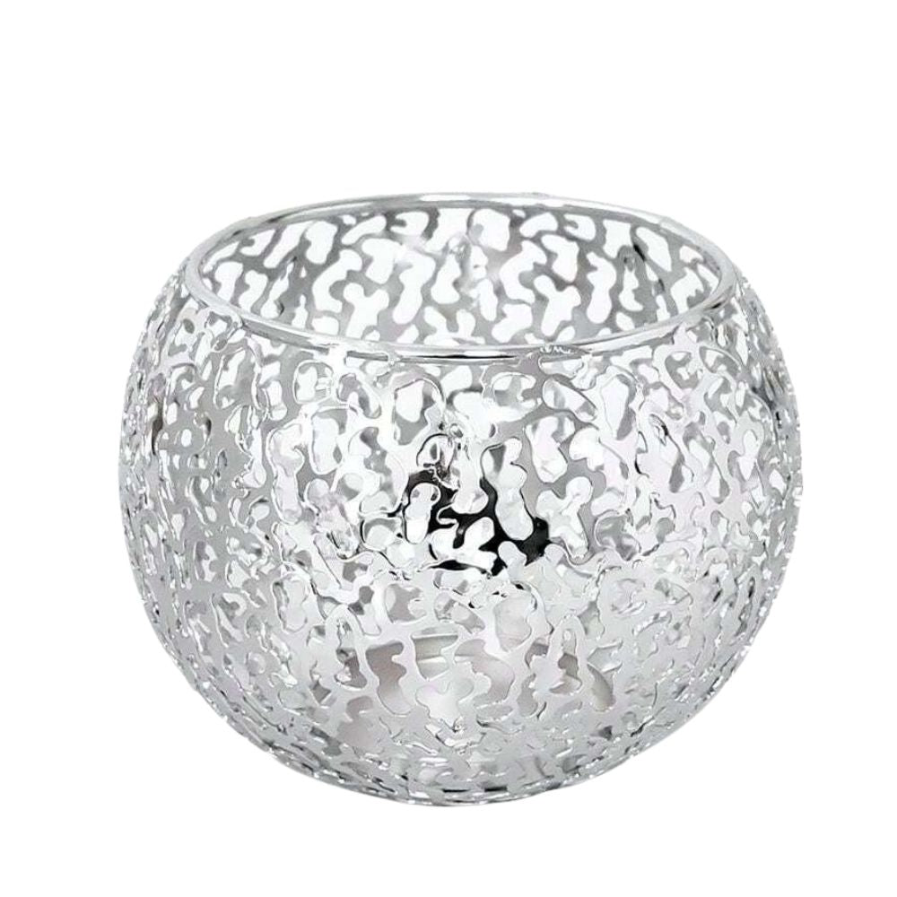 Candle Holder Geometric Iron Tealight Compatible