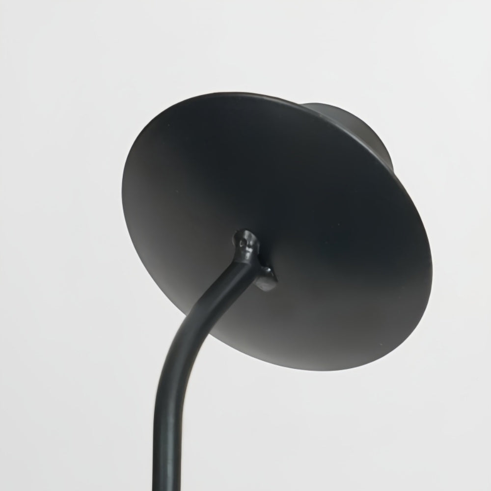 Candle Holder Sculpted Wavy Iron Lacquered Finish