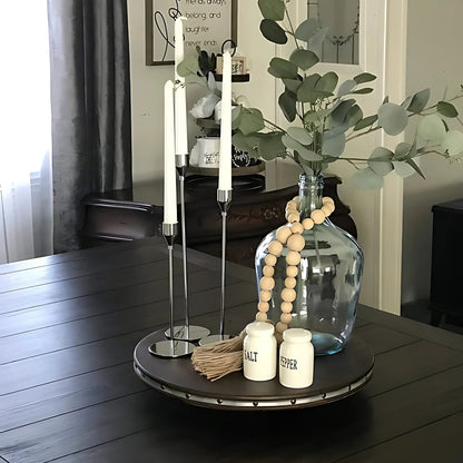 Candle Holder Set Minimalist Stainless Steel Trio