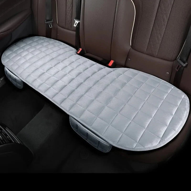 Car Back Seat Cushion Breathable Cotton Velvet Washable Cover