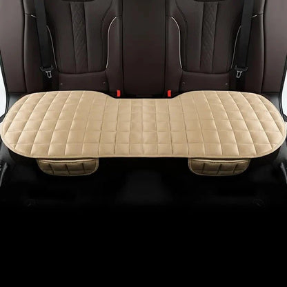 Car Back Seat Cushion Breathable Cotton Velvet Washable Cover