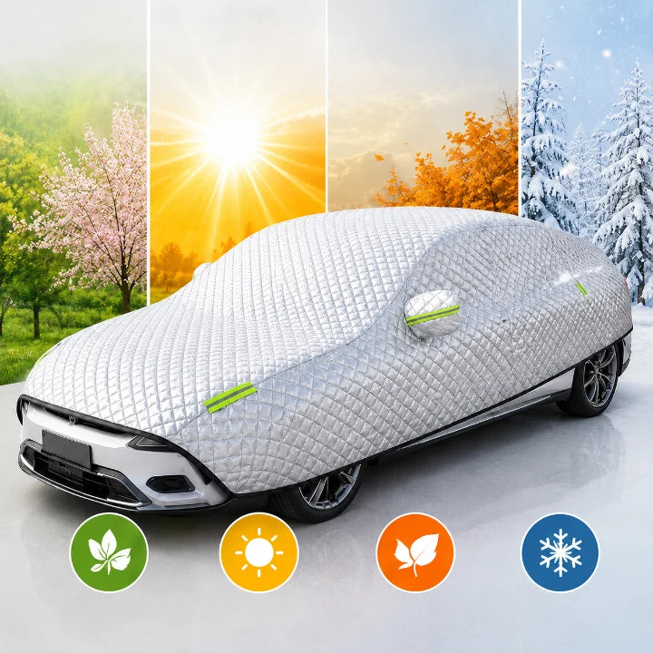 Car Cover Snow & Frost Protection 10 Elastic Straps