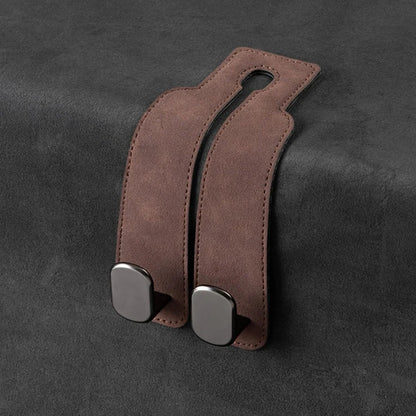 Car Headrest Hooks Double Hook Foldable Set of 2