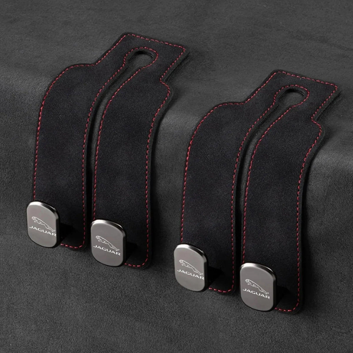 Car Headrest Hooks Double Hook Foldable Set of 2