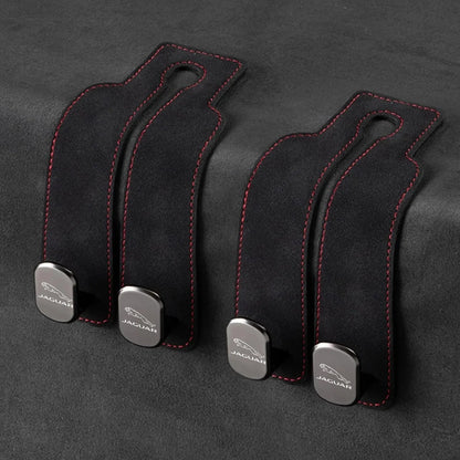 Car Headrest Hooks Double Hook Foldable Set of 2