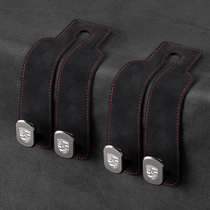 Car Headrest Hooks Double Hook Foldable Set of 2