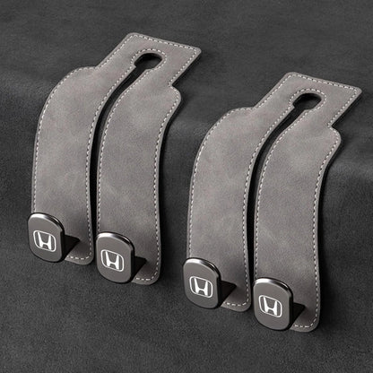 Car Headrest Hooks Double Hook Foldable Set of 2