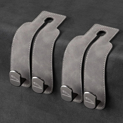 Car Headrest Hooks Double Hook Foldable Set of 2