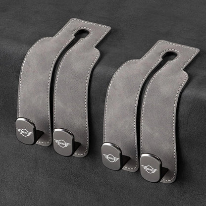 Car Headrest Hooks Double Hook Foldable Set of 2