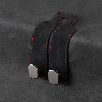 Car Headrest Hooks Double Hook Foldable Set of 2