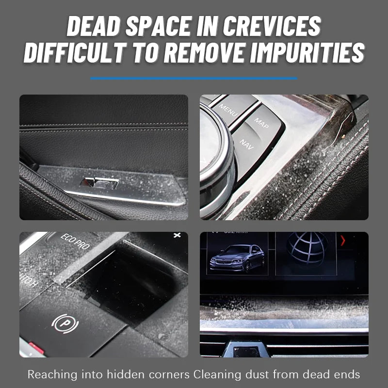 Car Interior Detailing Brush Soft Bristles Wet & Dry Use