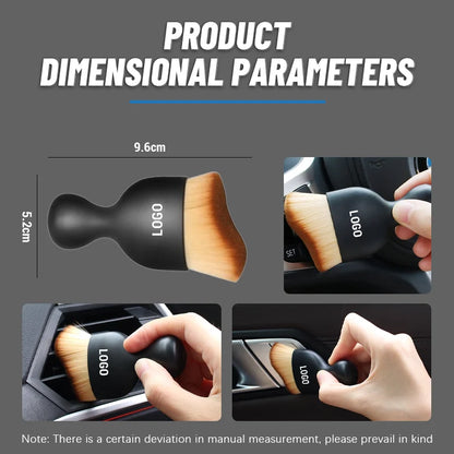Car Interior Detailing Brush Soft Bristles Wet & Dry Use