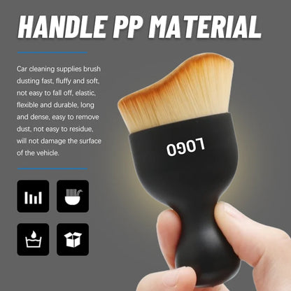 Car Interior Detailing Brush Soft Bristles Wet & Dry Use