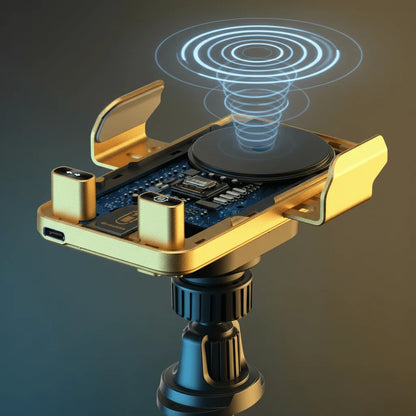 Car Phone Holder 15W Wireless Charging Automatic Rotation