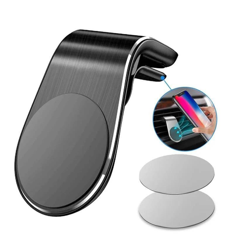Car Phone Holder Magnetic Air Vent Mount Hands-Free Driving
