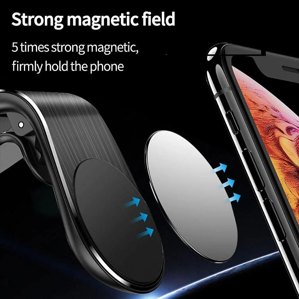 Car Phone Holder Magnetic Air Vent Mount Hands-Free Driving