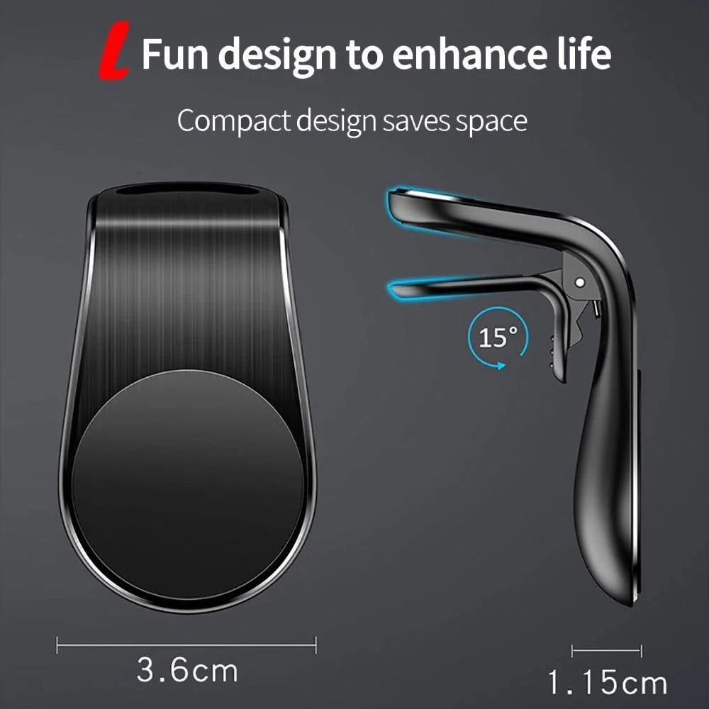 Car Phone Holder Magnetic Air Vent Mount Hands-Free Driving