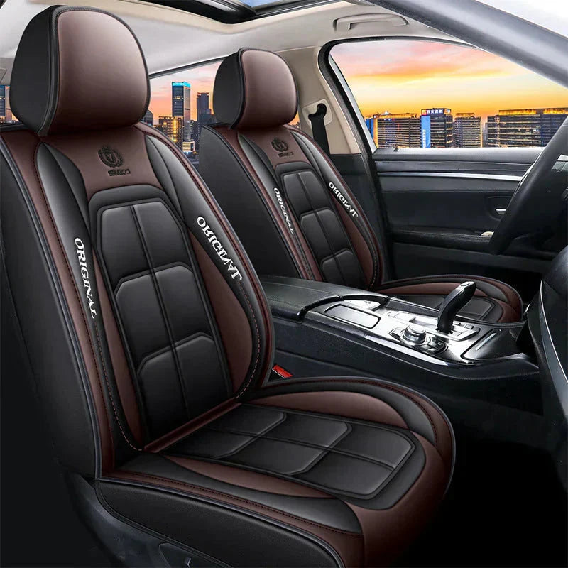 Car Seat Cover Set Quilted 11-Piece Airbag-Compatible