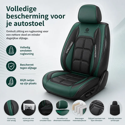 Car Seat Cover Set Quilted 11-Piece Airbag-Compatible