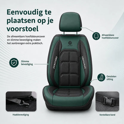 Car Seat Cover Set Quilted 11-Piece Airbag-Compatible