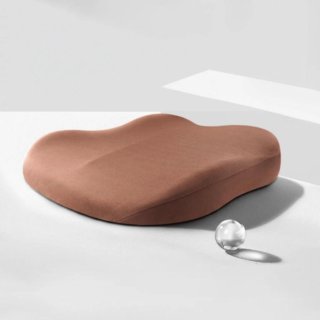 Car Seat Cushion Memory Foam Non-Slip Washable Cover