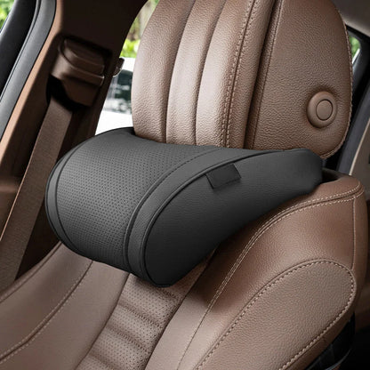 Car Seat Cushion Set Memory Foam Headrest & Lumbar Support