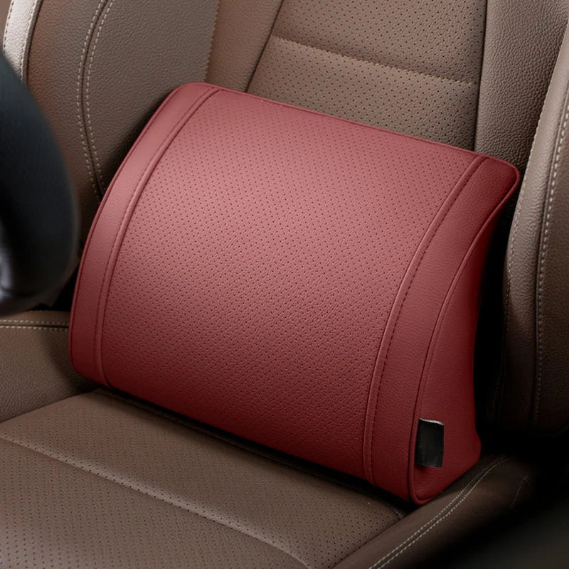 Car Seat Cushion Set Memory Foam Headrest & Lumbar Support