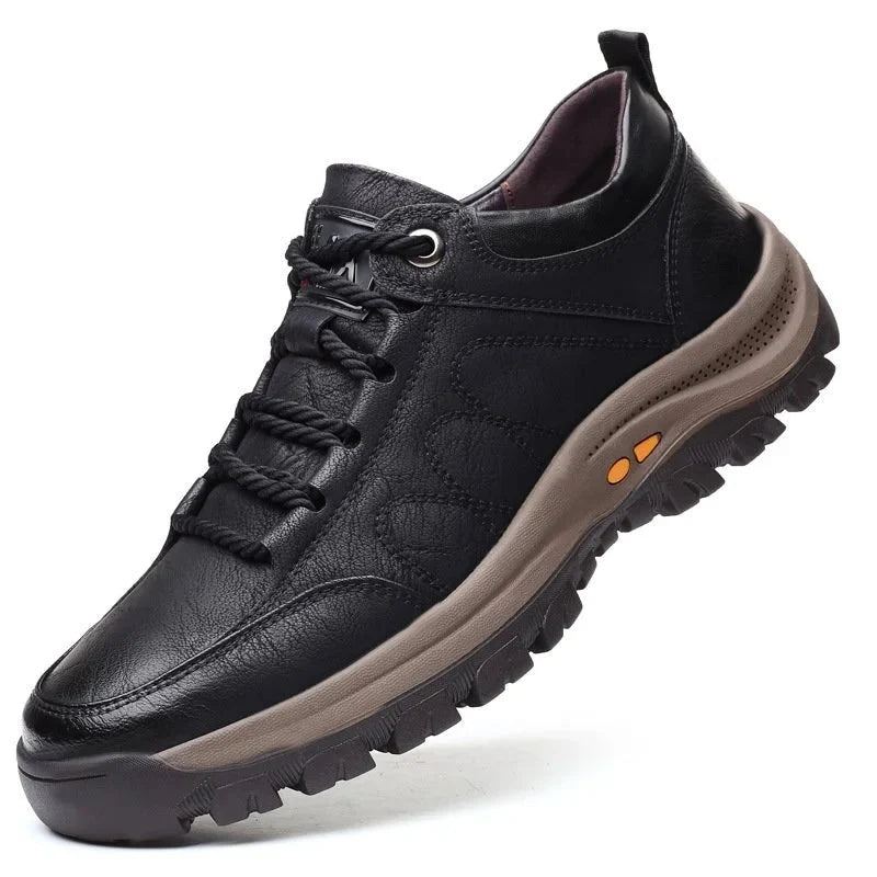 Casual Shoes Genuine Leather Lightweight Water-Resistant