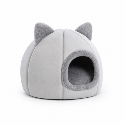 Cat Burrow Memory Foam Plush Lining & Durable Construction