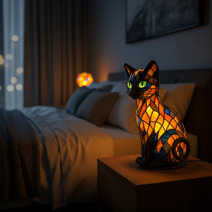 Cat Night Light Rechargeable Silicone Touch Control