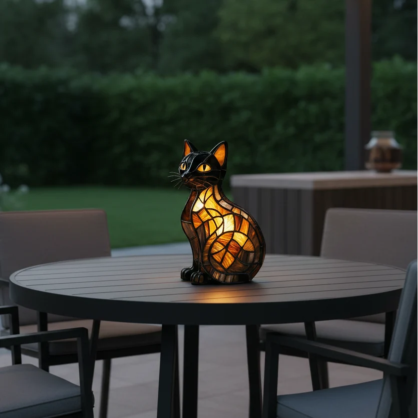 Cat Night Light Rechargeable Silicone Touch Control