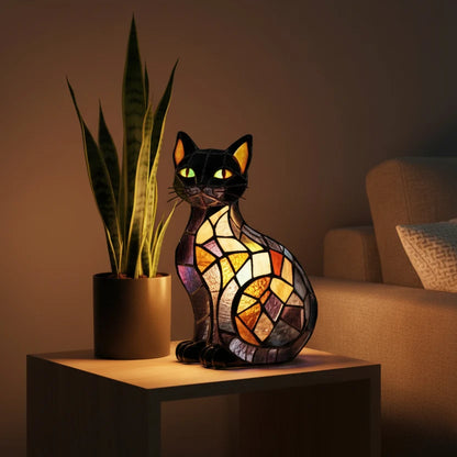 Cat Night Light Silicone Rechargeable Touch Control Soft LED Glow