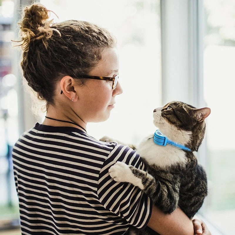 Cat Training Collar Waterproof Sound Vibration & Shock Modes