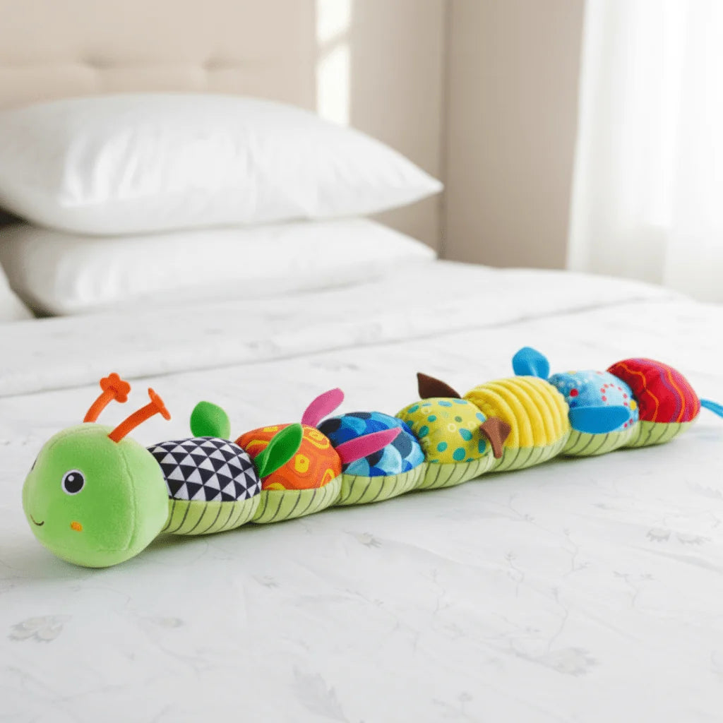 Caterpillar Toy Soft Plush With Soothing Melodies