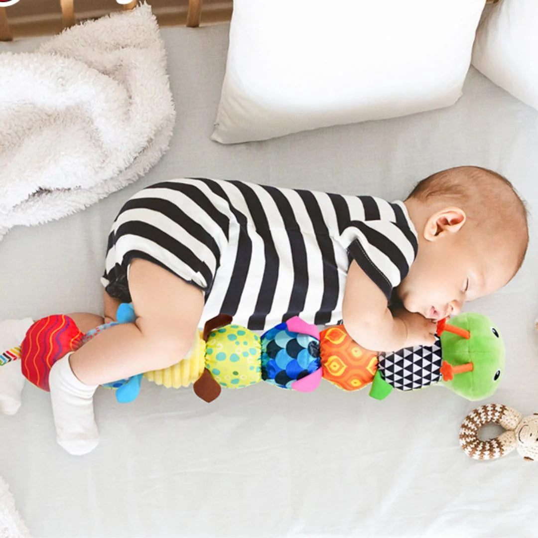 Caterpillar Toy Soft Plush With Soothing Melodies