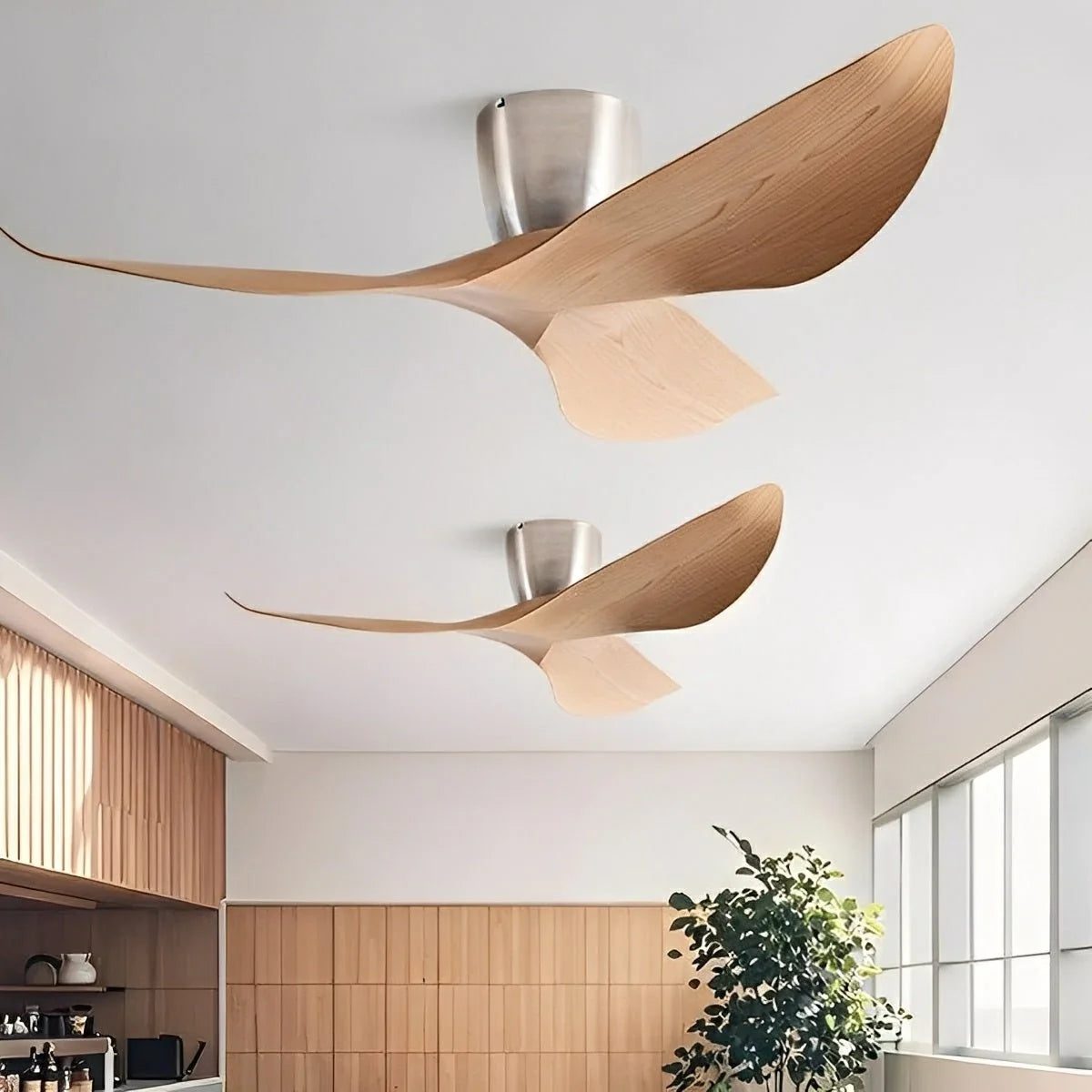 Ceiling Fan Reversible Quiet DC Motor Six-Speed