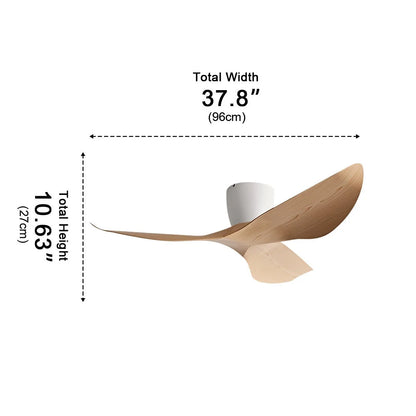 Ceiling Fan Reversible Quiet DC Motor Six-Speed
