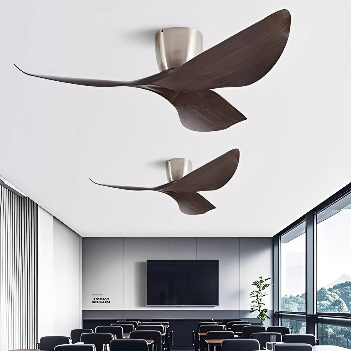 Ceiling Fan Reversible Quiet DC Motor Six-Speed