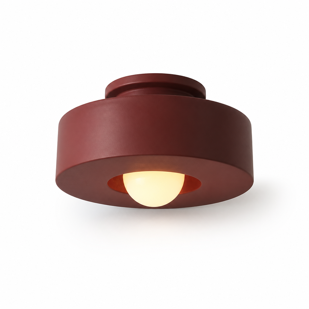 Ceiling Lamp Circular Integrated LED 3000K Warm Glow