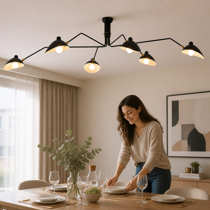 Ceiling Light Adjustable LED Aluminum & Brass