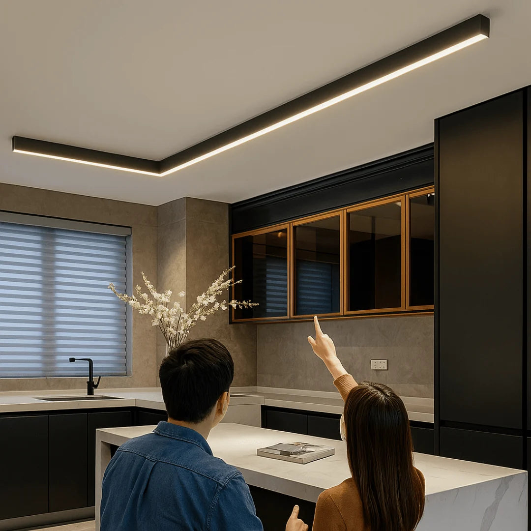 Ceiling Light Integrated LED Minimalist Scandinavian Design