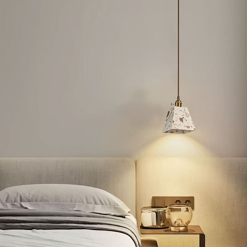 Ceiling Light Minimalist Japanese Design Clear Shade Warm Light