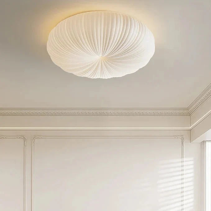 Ceiling Light Pleated Integrated LED Flush Mount