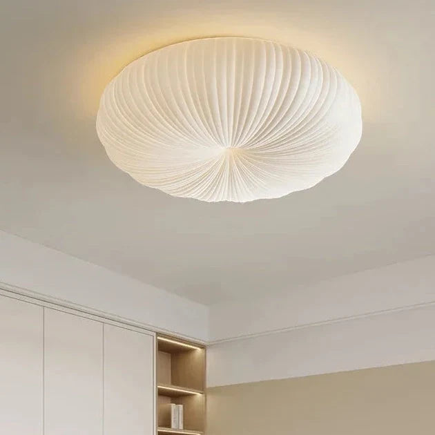 Ceiling Light Pleated Integrated LED Flush Mount