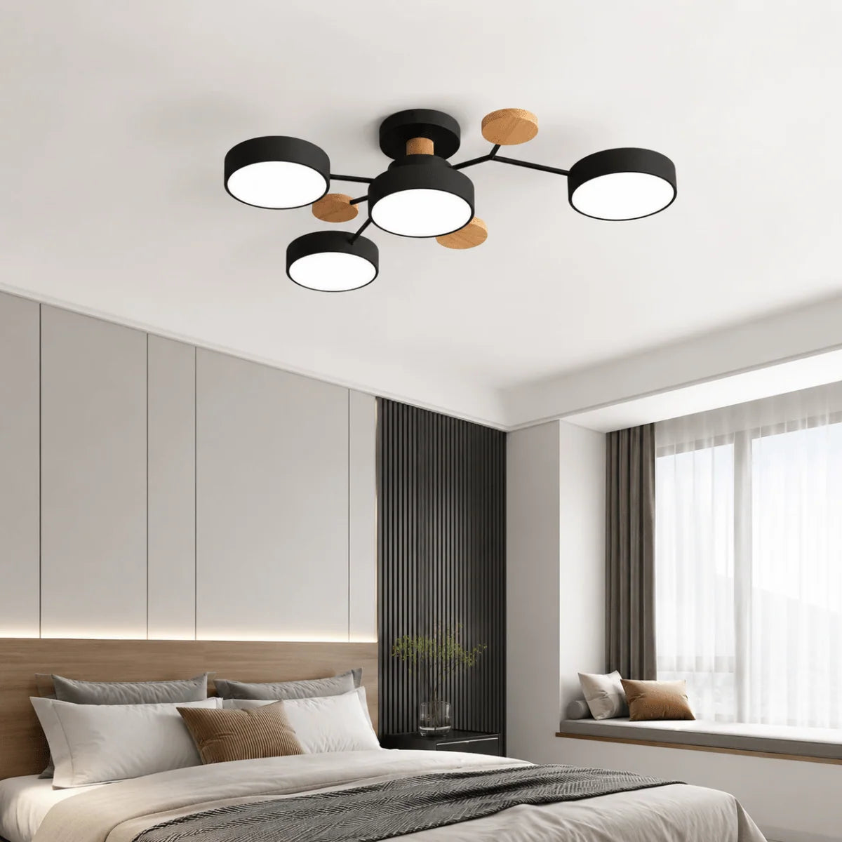 Ceiling Light Round Slim Replaceable LED Elements