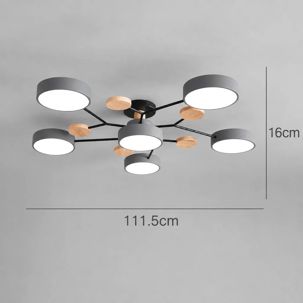 Ceiling Light Round Slim Replaceable LED Elements