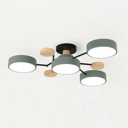 Ceiling Light Round Slim Replaceable LED Elements